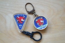 Deux porte-clé keychain La