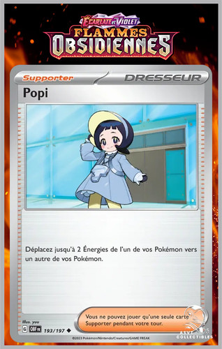 Carte pokémon popi - pokémon,
