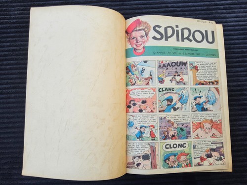 Reliure spirou année 1949 - spirou,