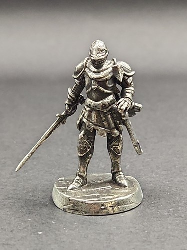 Solid metal medieval knight - solid,