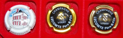Plaque muselet de - 3,