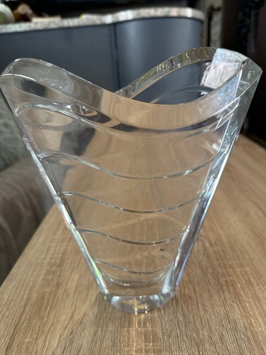 Vase wave cristal - vase, en