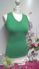 Vêtement occasion femme : Haut / Debardeur sport vert " Adidas " - T : 38