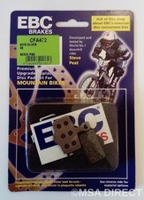 EBC Vert Vtt Plaquettes Disque