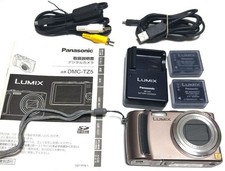Panasonic LUMIX DMC TZ5 Appareil Photo Numérique Kit Chargeur Batterie Câble ...