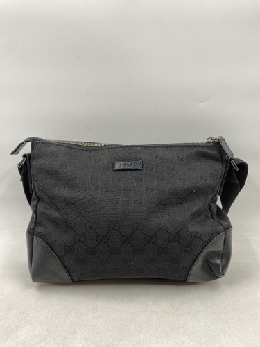 Gucci black canvas - gucci, gg