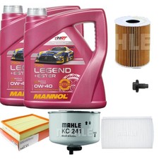 MAHLE Inspection set 8 L MANNOL Legend+Première 0W-40 pour Land Rover Découverte