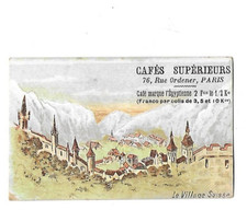 ancien CHROMO  publicitaire