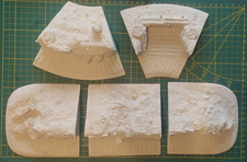 Warhammer Old world/Mordheim : décor  Forge world Earth works trench system set