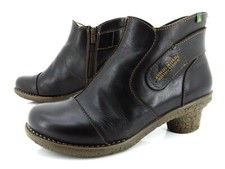 El Naturalista Bottes Bottines D'Hiver Chaussures Taille 40 Cuir Comme Neuf