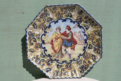Ancienne assiette faience - ancienne,