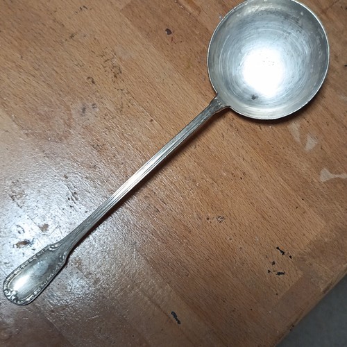 Louche métal argenté - en,