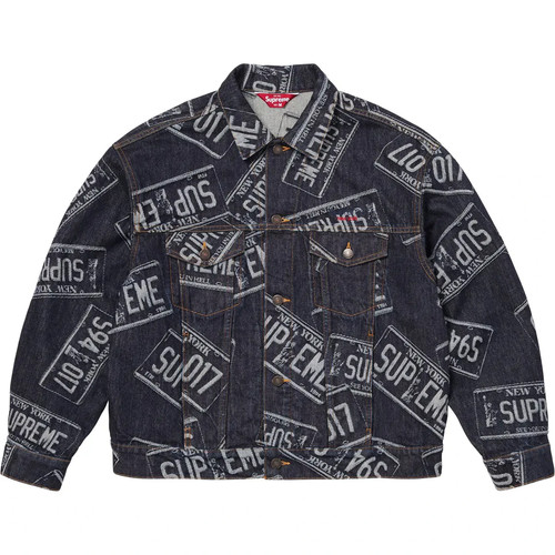 769874 supreme denim trucker - 769874,