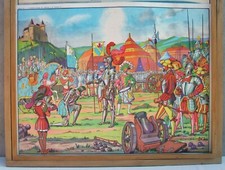 ANCIENNE AFFICHE D'ECOLE -