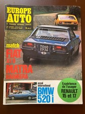 ►Europe-Auto du 7/1973