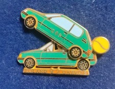 Pin's Tennis - Roland Garros Peugeot 205 1992 - Pin's Badge A.Bertrand