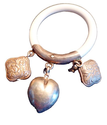Hochet ancien argent - hochet,