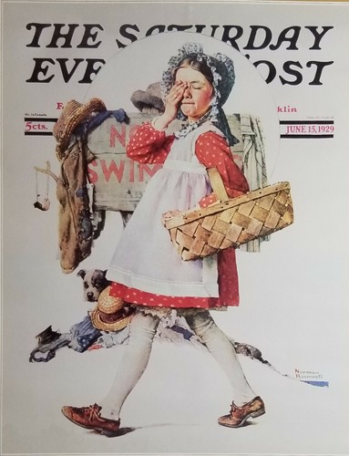 Norman rockwell vintage poster - norman,