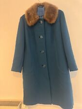 Manteau Vintage Année 50 Pure Laine Femme