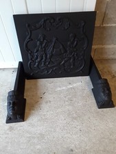plaque de cheminée ou insert