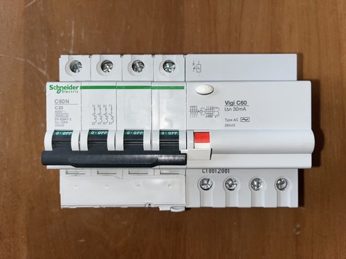 Disjoncteur differentiel tetra - differentiel,