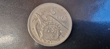 5 pesetas Espagne 1957 étoile