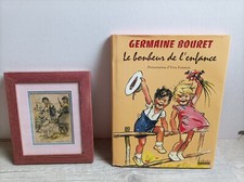 lot livre germaine Bouret le bonheur de l'enfance + cadre Et surtout Chauffeur