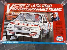 Affiche Peugeot 505 Turbo Peugeot Talbot Sport