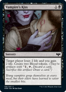 Magic mtg baiser du vampire - magic,