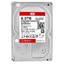 WD Rouge Pro 6TB WD6002FFWX 7200 RPM SATA III 128MB Cachette 3.5'' Pouces