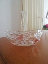 PANIER EN VERRE ET PLASTIQUE