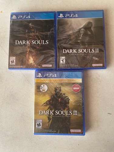 Dark souls trilogy ps4 sony - dark,