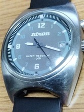 montre nixon EVERYTHING 100M gris étanche