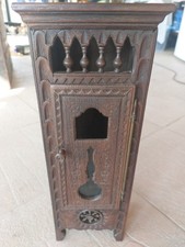 Ancienne Caisse D'horloge Atelier Kerloc'h. Meuble Breton Milieu 20e