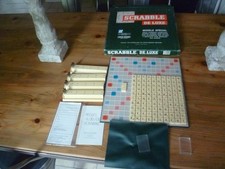 ancien jeu de scrabble de luxe jeux spear complet et bon etat