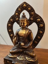 STATUE DE BOUDDHA EN BRONZE