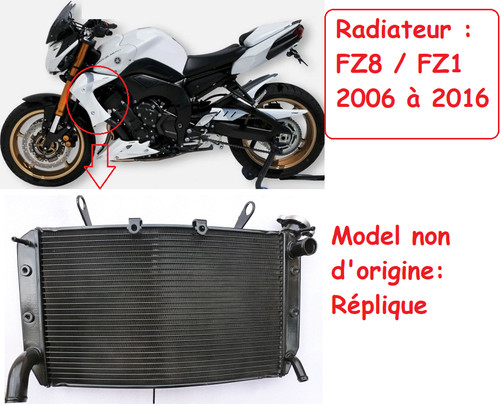 Radiateur fz8 fz8n - radiateur, fz1
