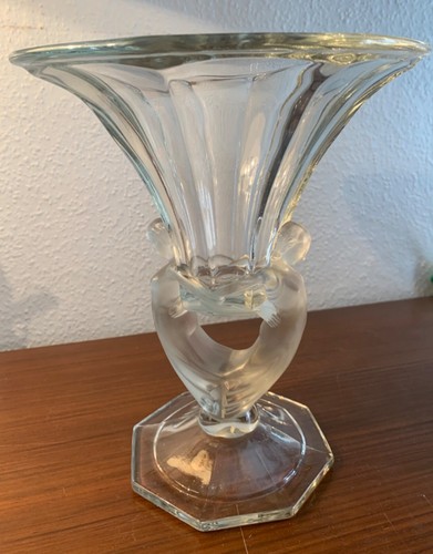 Vase verre art - en,