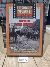 DVD - REPORTAGES DE GUERRE 1939 1945 - DIVISER POUR RÉGNER 