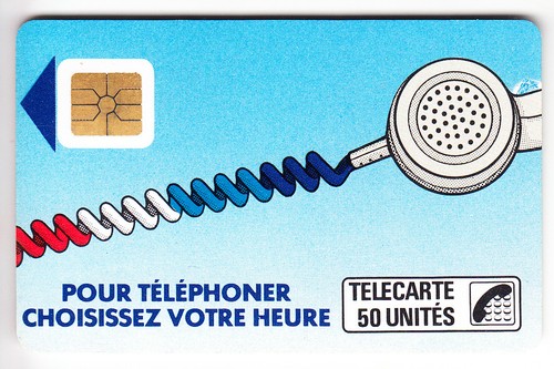 Variete telecarte cordon - telecarte,