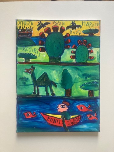 Jaber acrylique feutre - jaber, acrylique,