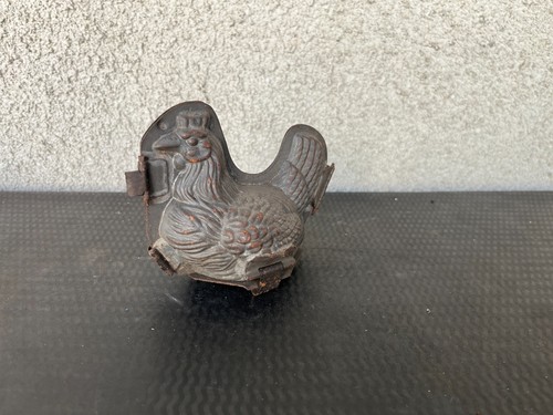 Moule chocolat ancien en - à,