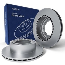 2x Les disques de frein (arrière) pour Renault Mascott Van (1999-2013)