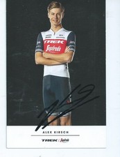TDF CYCLISME autographe  de  KIRSCH   ALEX      team  TREK