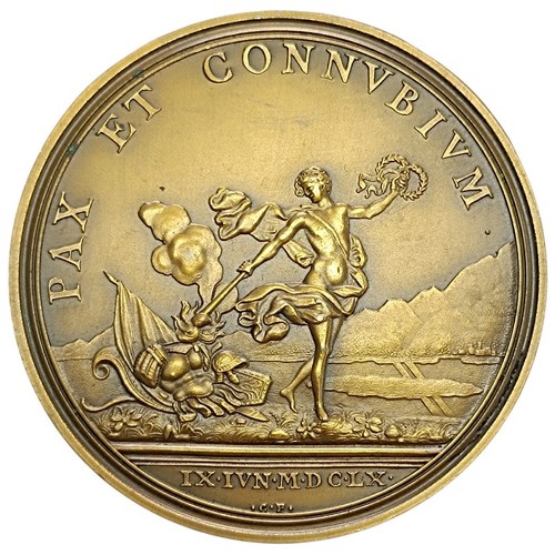 Médaille louis xiv mariage - médaille,
