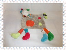 Doudou plat vache - doudou, girafe