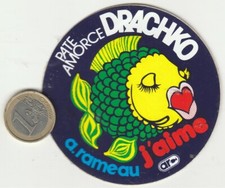 AUTOCOLLANT  Pêche. A RAMEAU DRACHKO