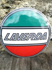 Plaque émaillée LAVERDA