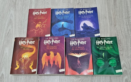 Harry potter 7 livres - potter,