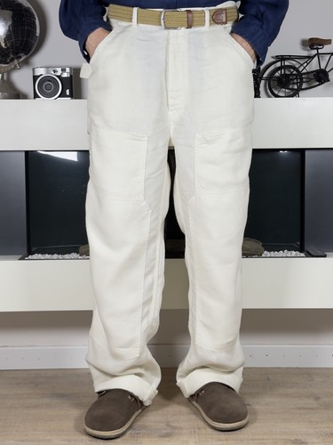 Pantalon charpentier lin - de,